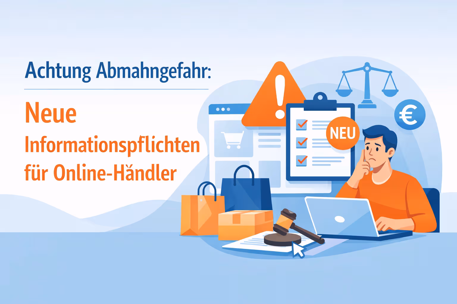 Abmahngefahr Informationspflichten