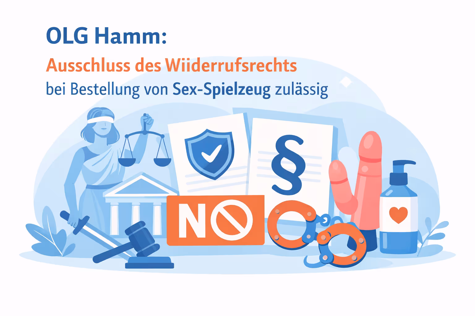 Ausschluss Widerrufsrecht Sex Spielzeug