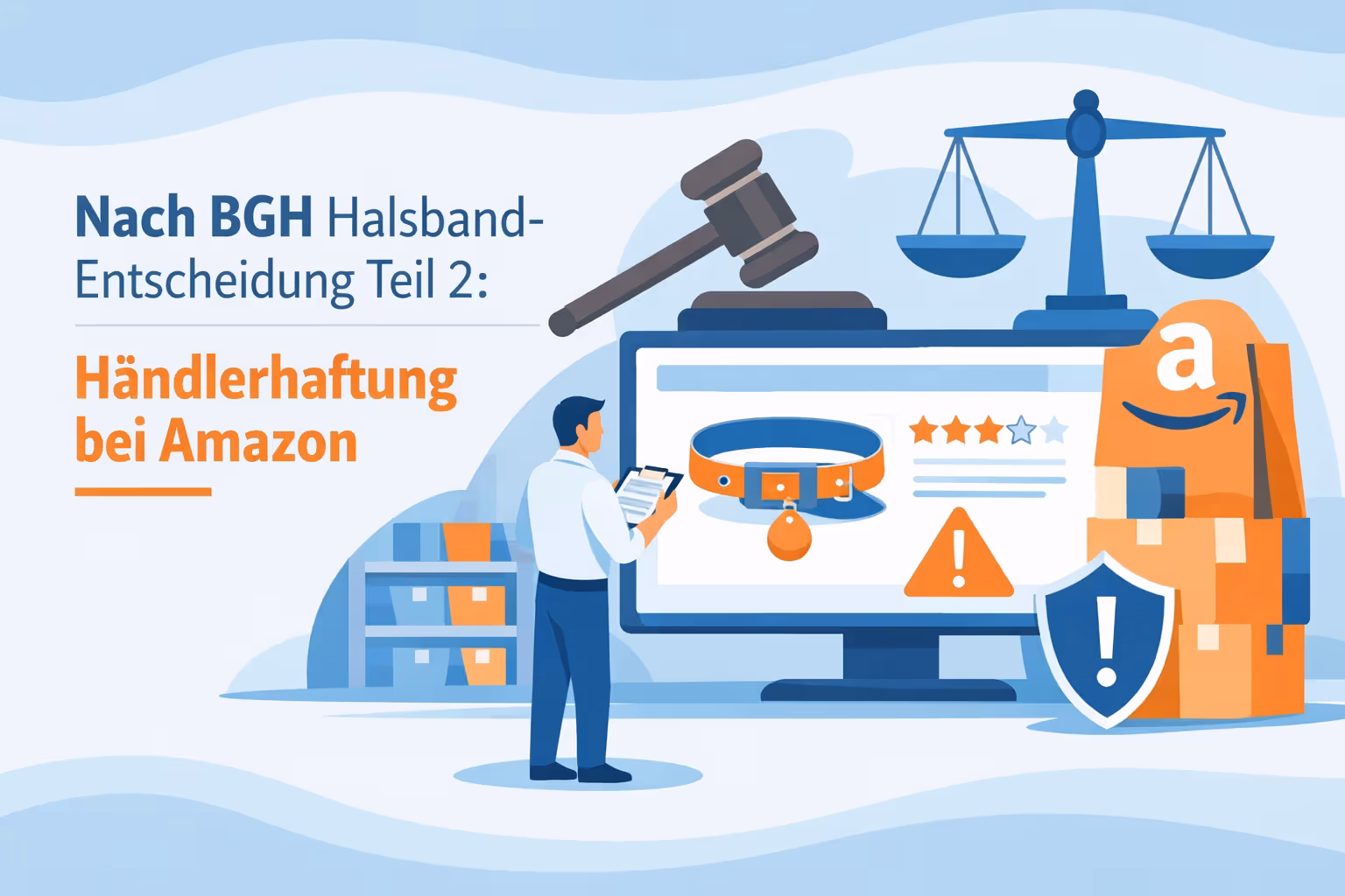 Händlerhaftung bei Amazon