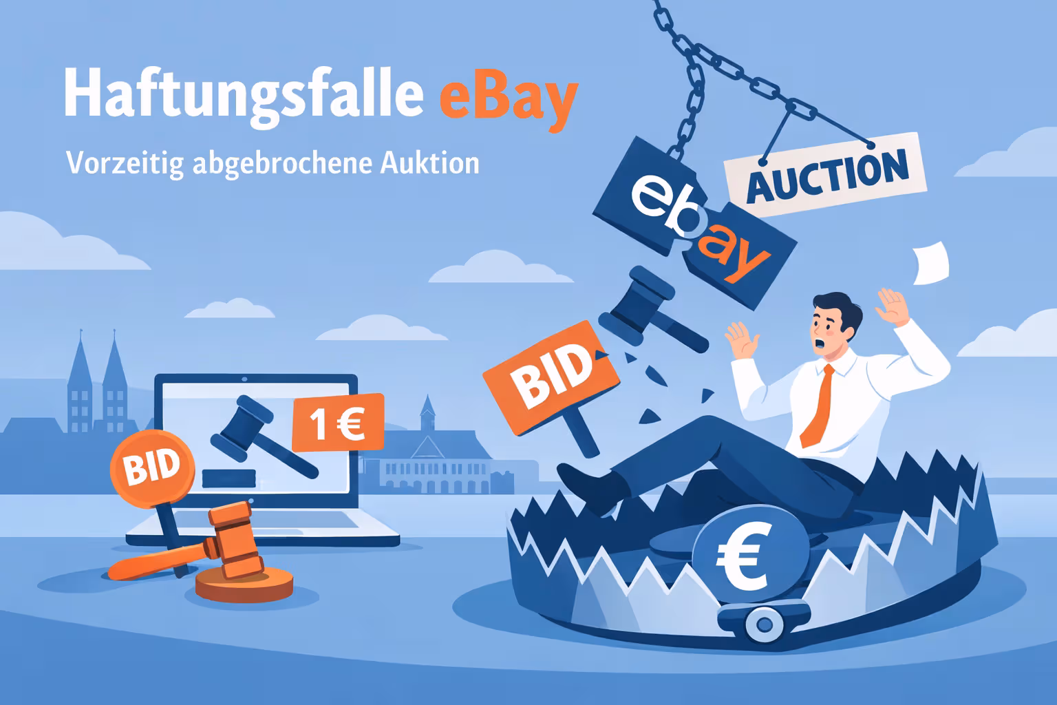 Haftungsfalle eBay abgebrochene Auktion