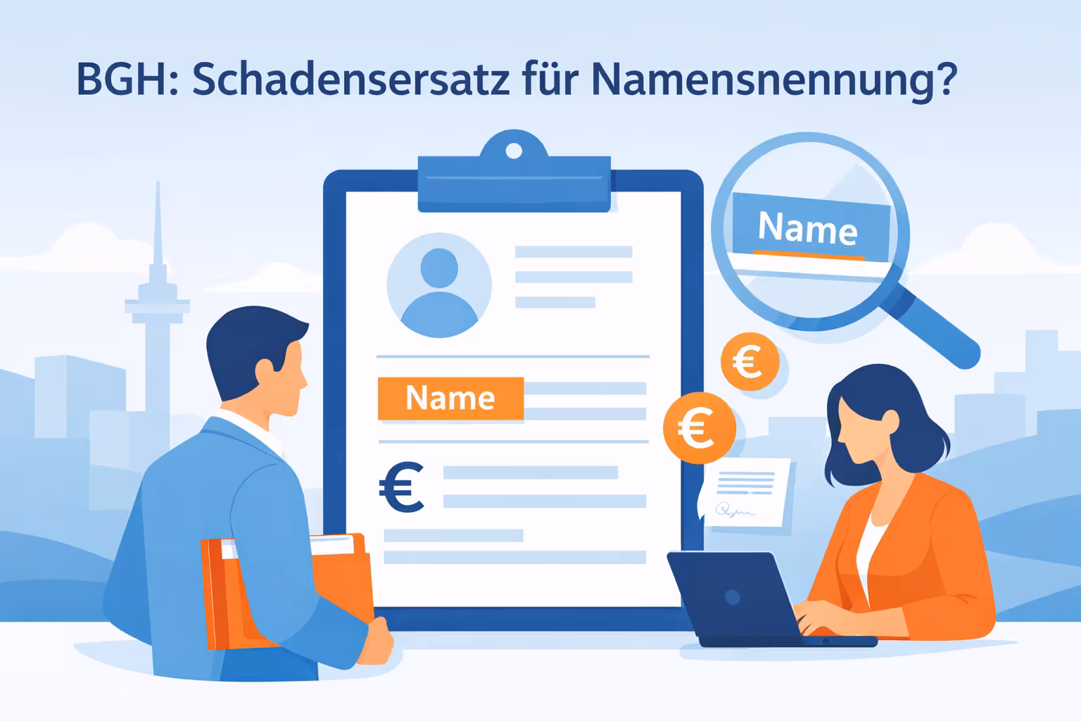 ITMR BGH Schadensersatz Namensnennung