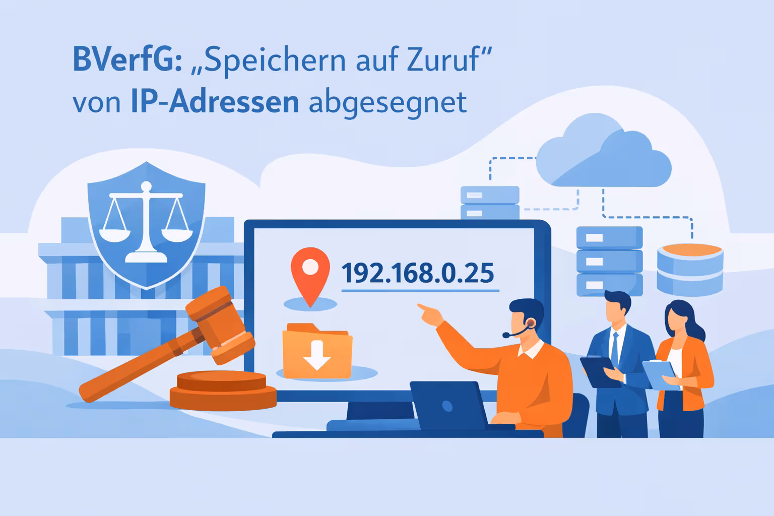ITMR BVerfG entscheidet zum Speichern von IP-Adressen 