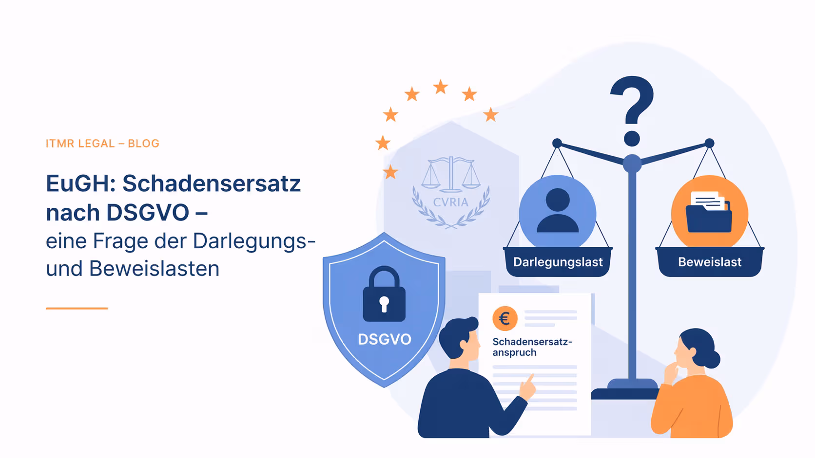 ITMR Datenschutz Schadensersatz Beweislast