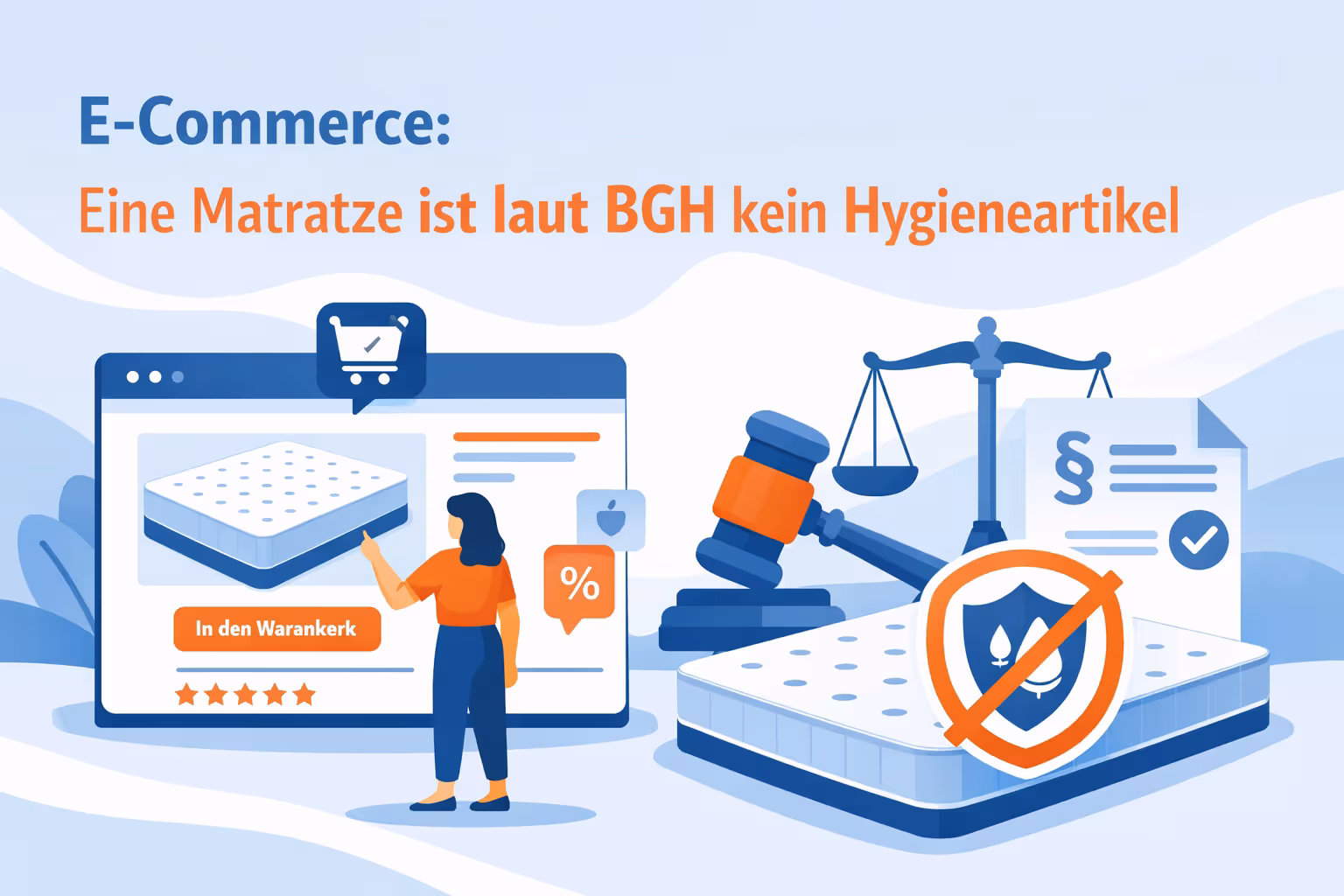 ITMR E-Commerce und Recht Matratze und Hygiene