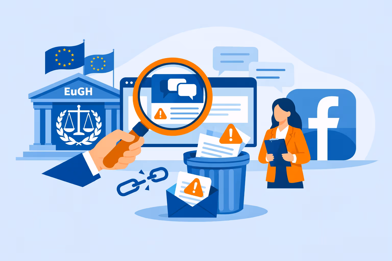 ITMR EuGH und Facebook Kontrolle von Inhalten