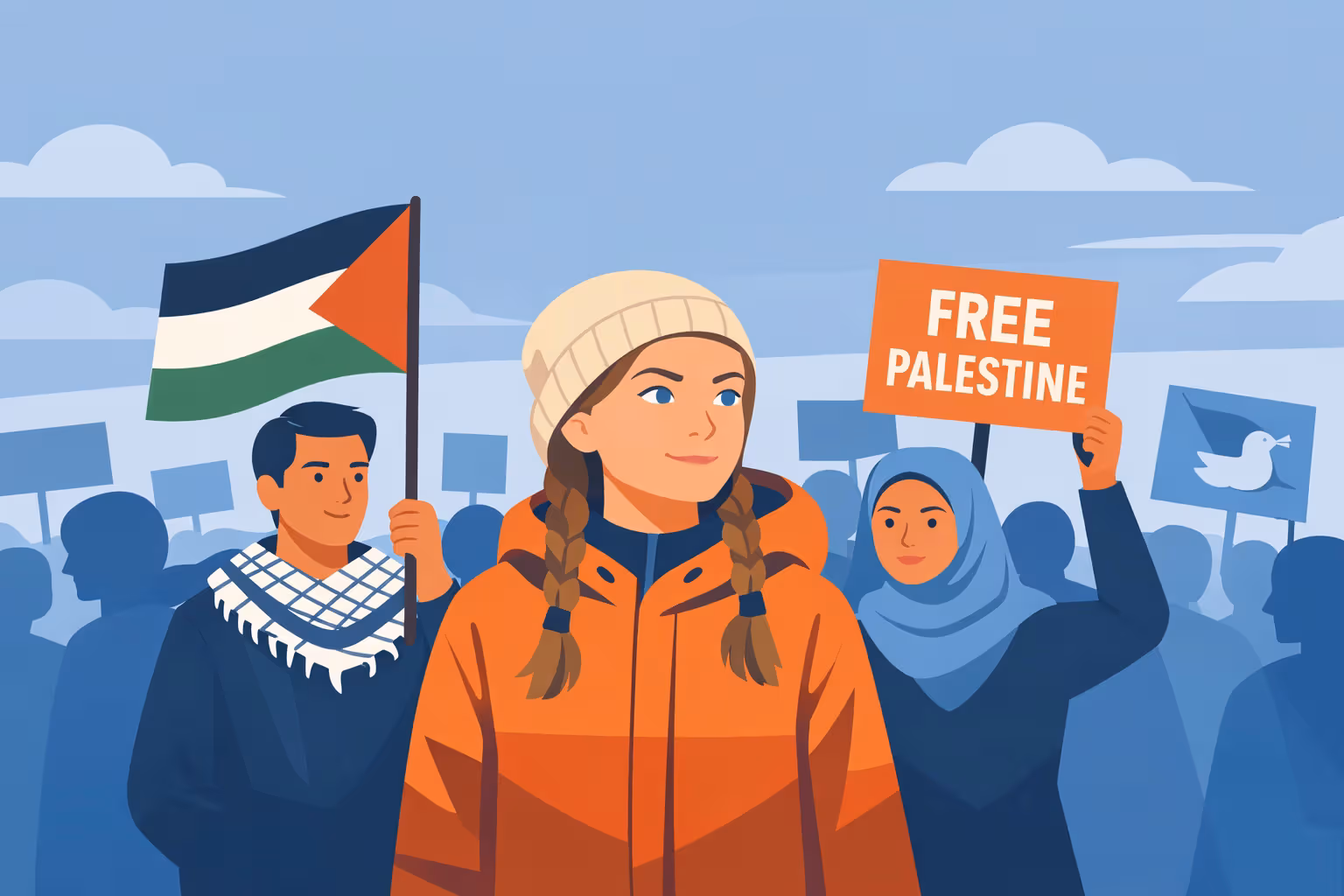 ITMR Fotos mit Thunberg