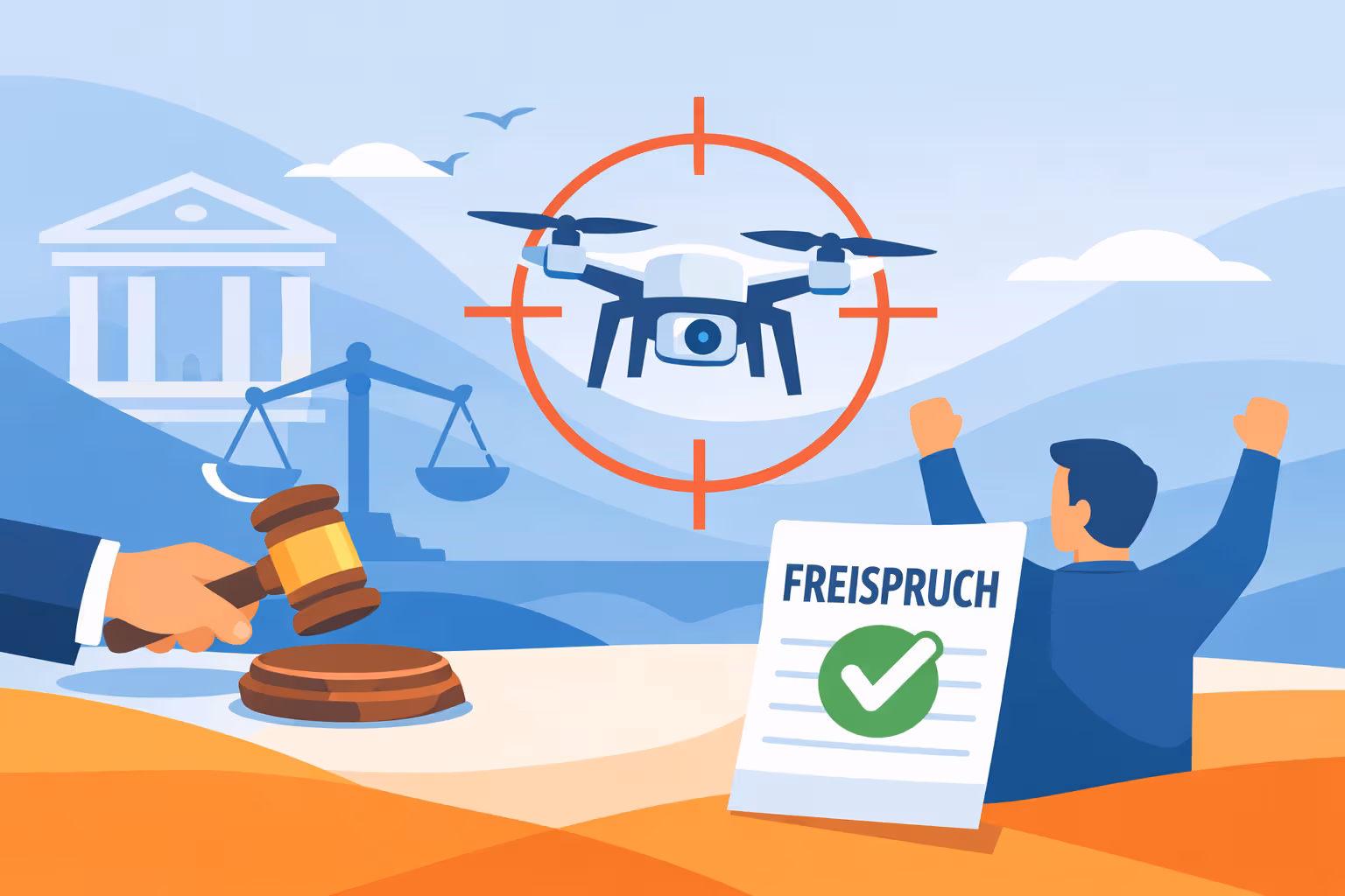 ITMR Freispruch nach Drohnenschießfall