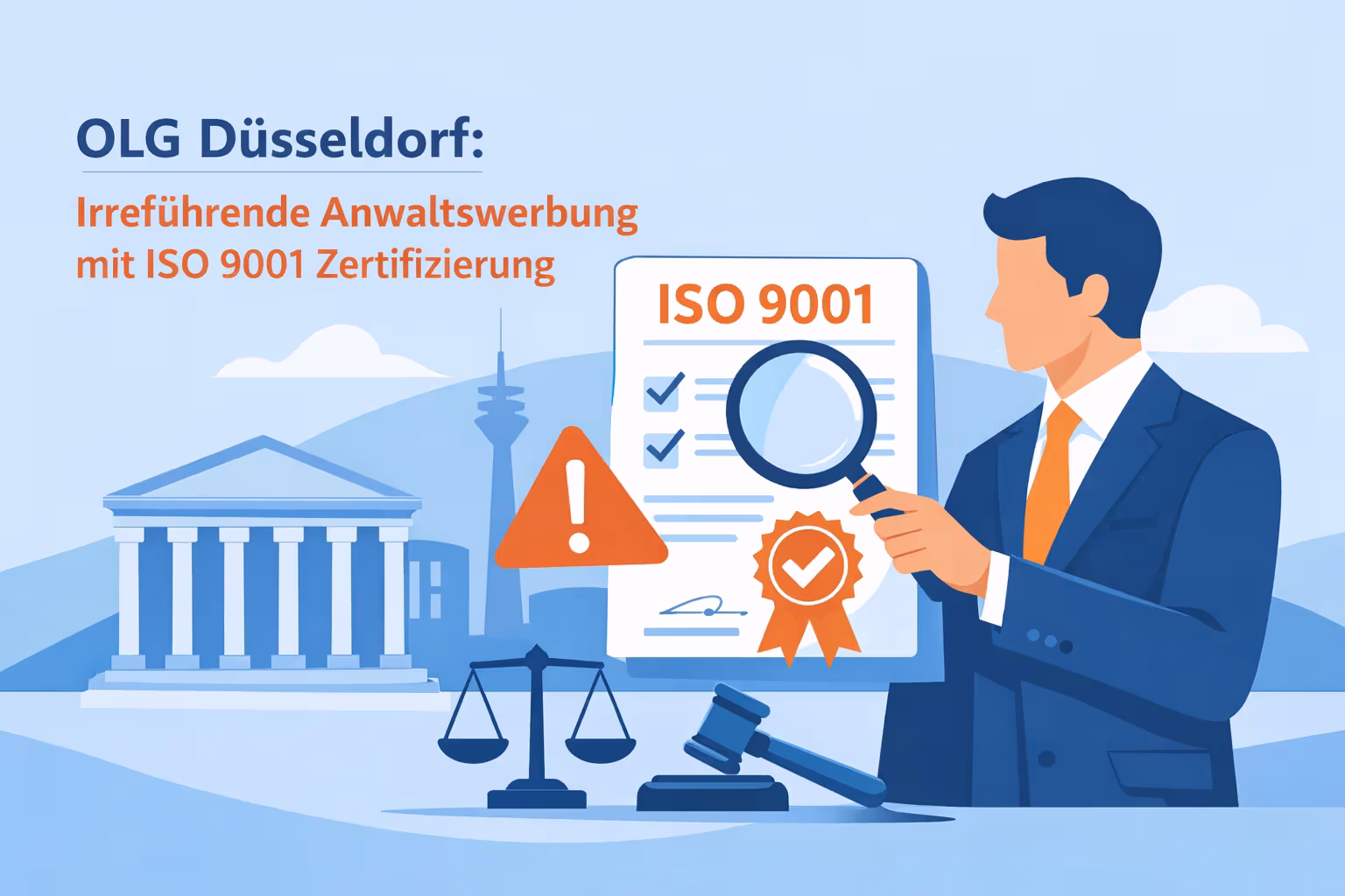 ITMR Irreführende Anwaltswerbung mit ISO 9001 