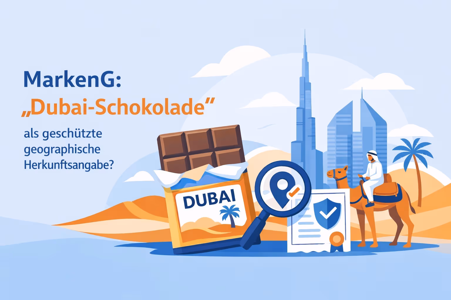 ITMR Markenrecht Dubai Schokolade