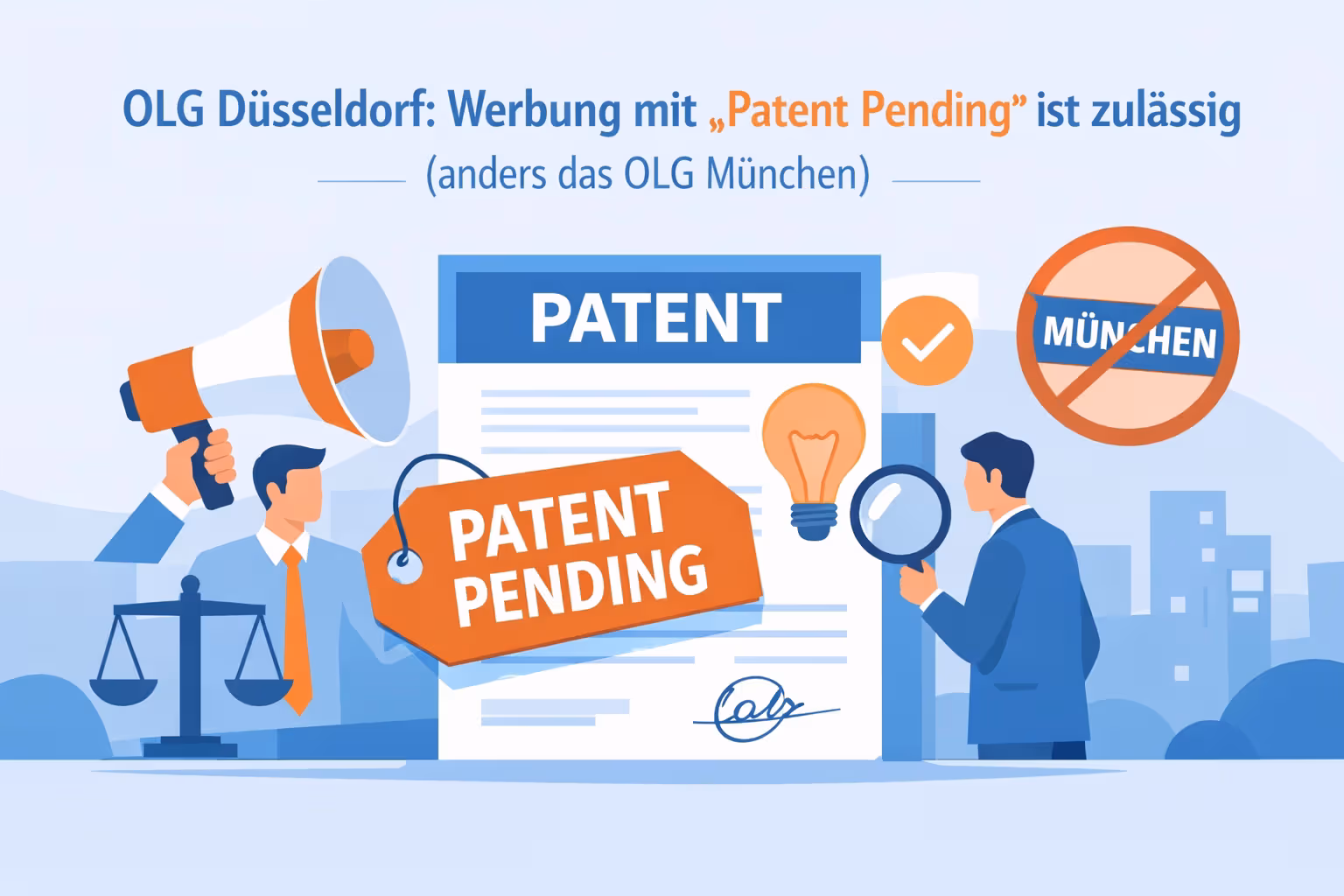 ITMR OLG Düsseldorf_ Zulässige Werbung mit 'Patent Pending'