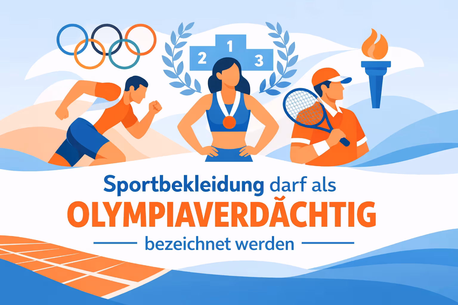 ITMR Olympiaverdächtige Sportbekleidung in Aktion
