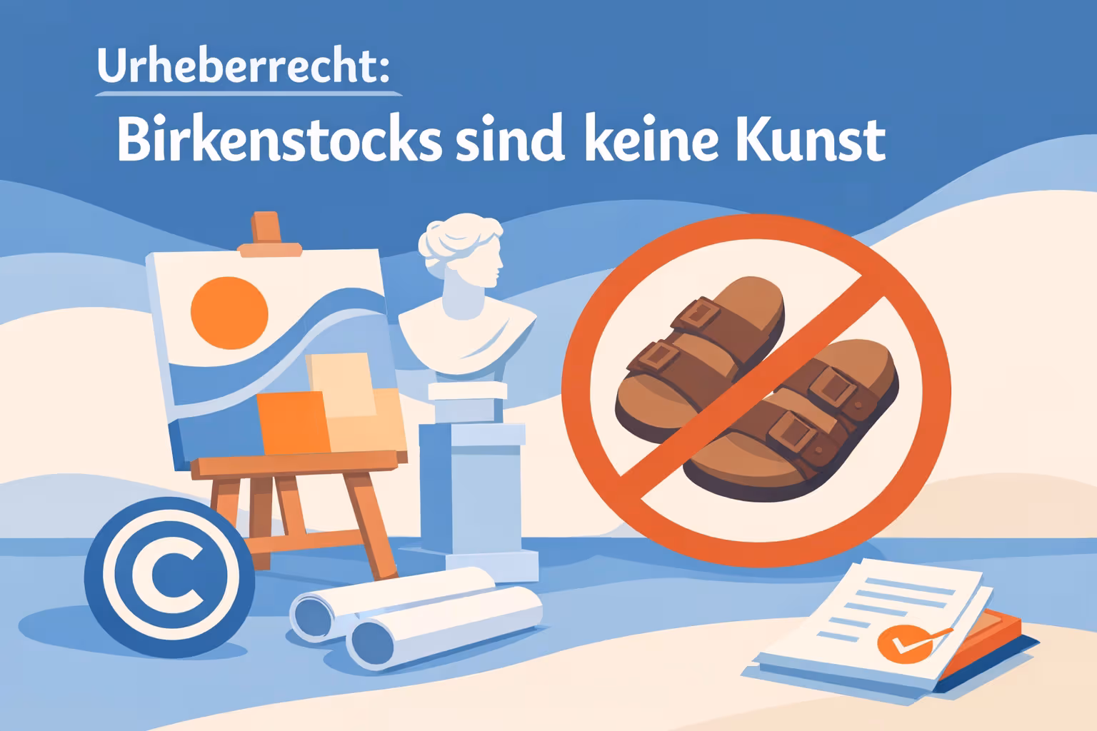 ITMR Urheberrecht Birkenstocks