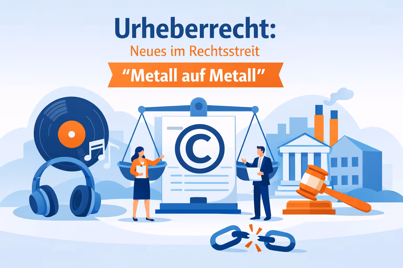 ITMR Urheberrecht und Musikstreitigkeiten illustration 
