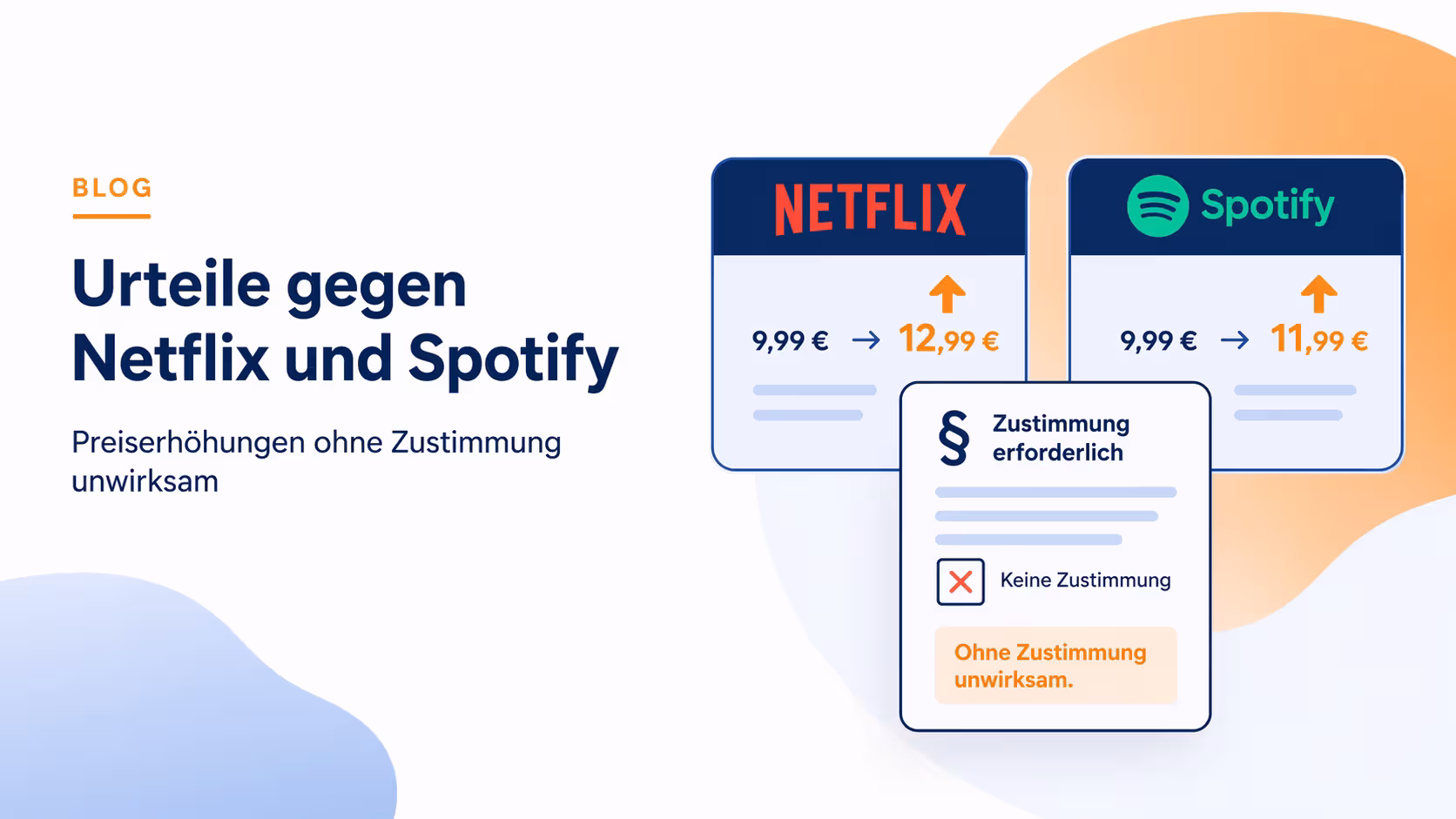 ITMR Urteile Netflix Spotify Preiserhoehung