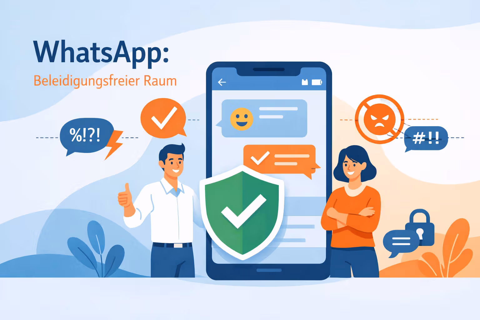 ITMR WhatsApp Ein Raum ohne Beleidigungen