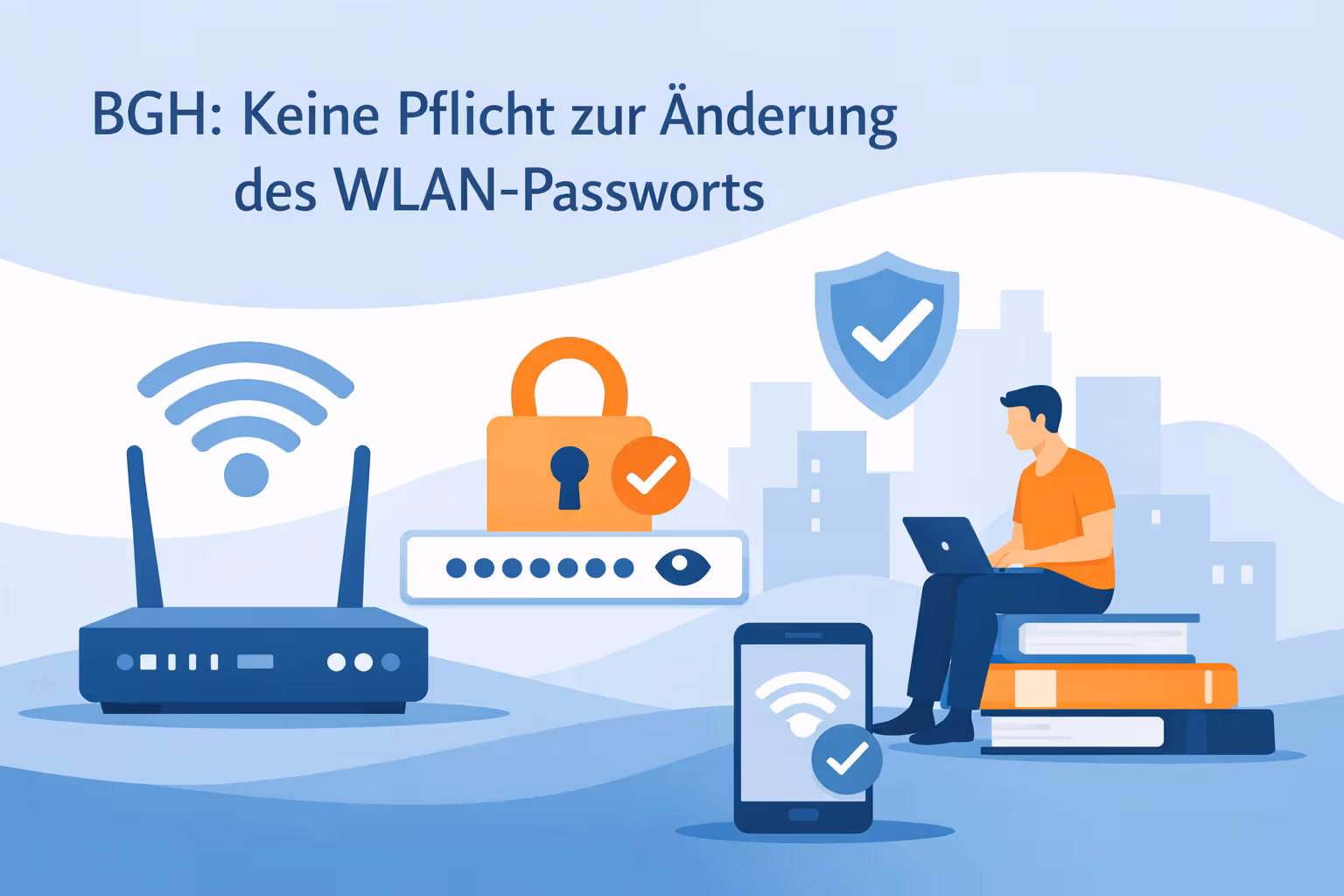 Keine Pflicht WLAN Passwort zu ändern