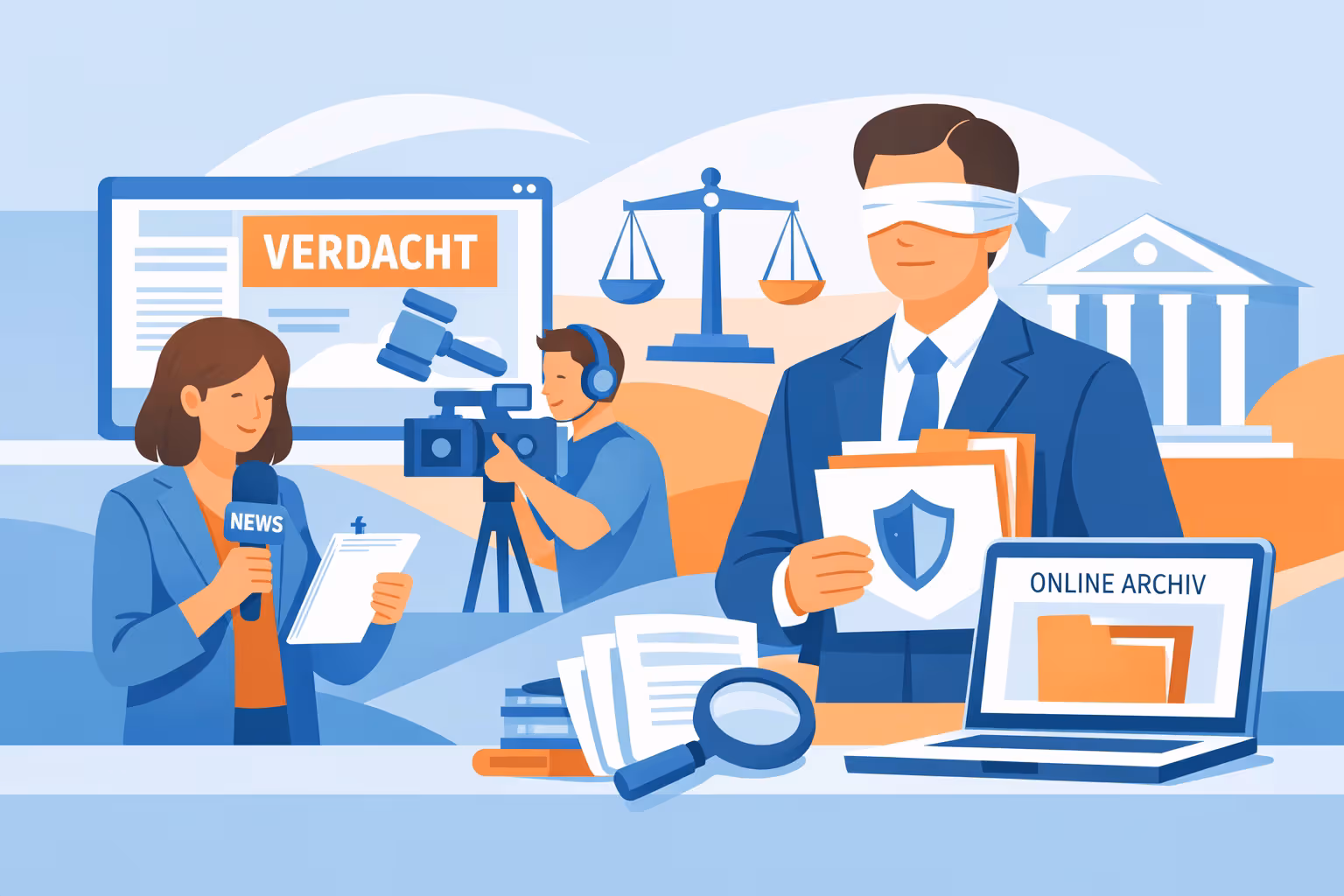 Presse Vertrauen Verdachtsberichtserstattung