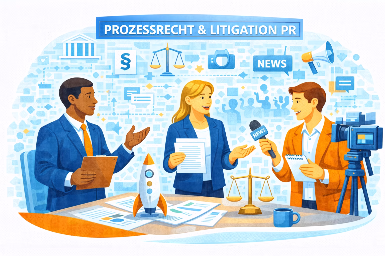 Prozessrecht Litigation PR Anwalt Beratung