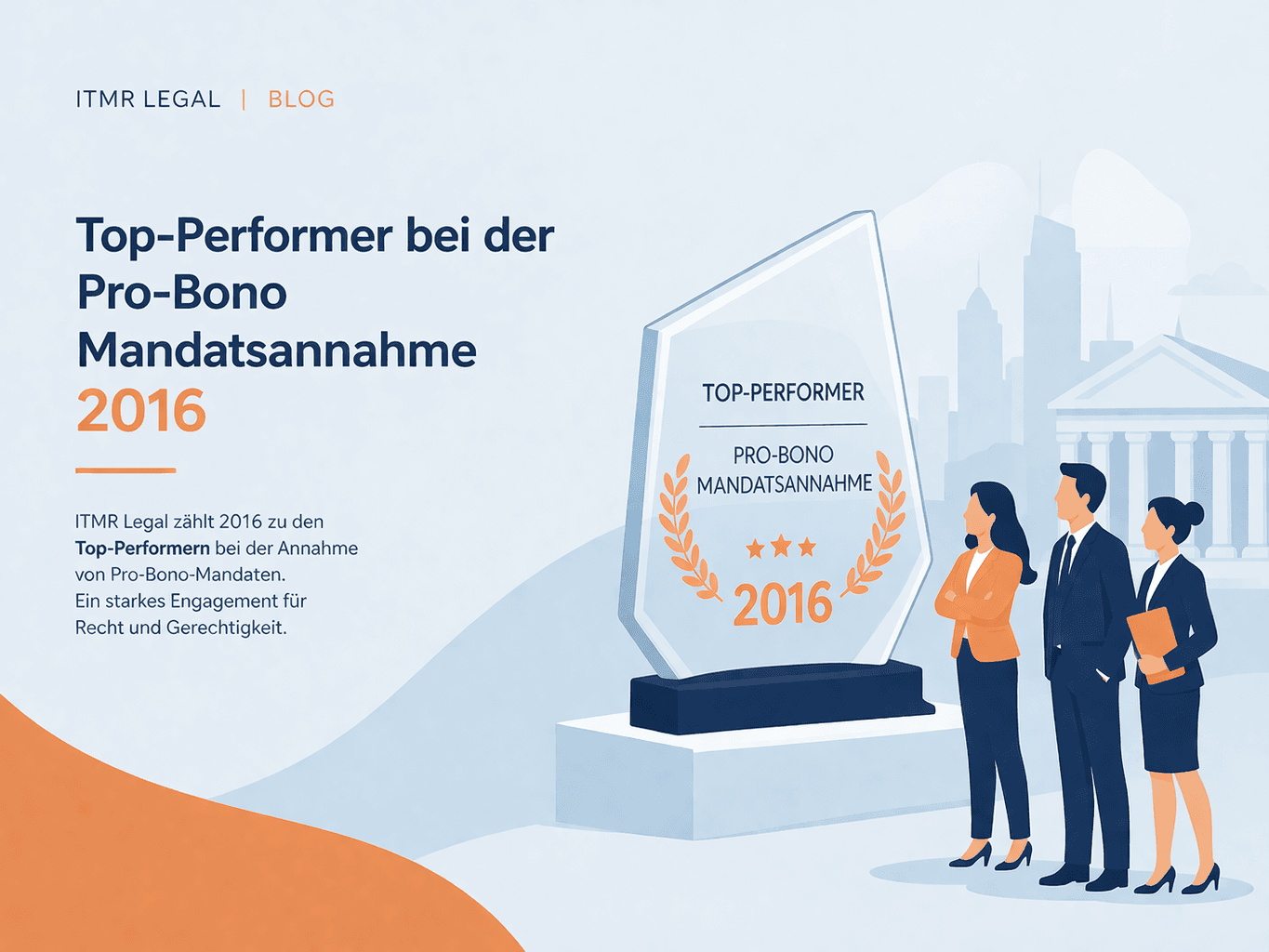 Top Performer Pro Bono Mandate