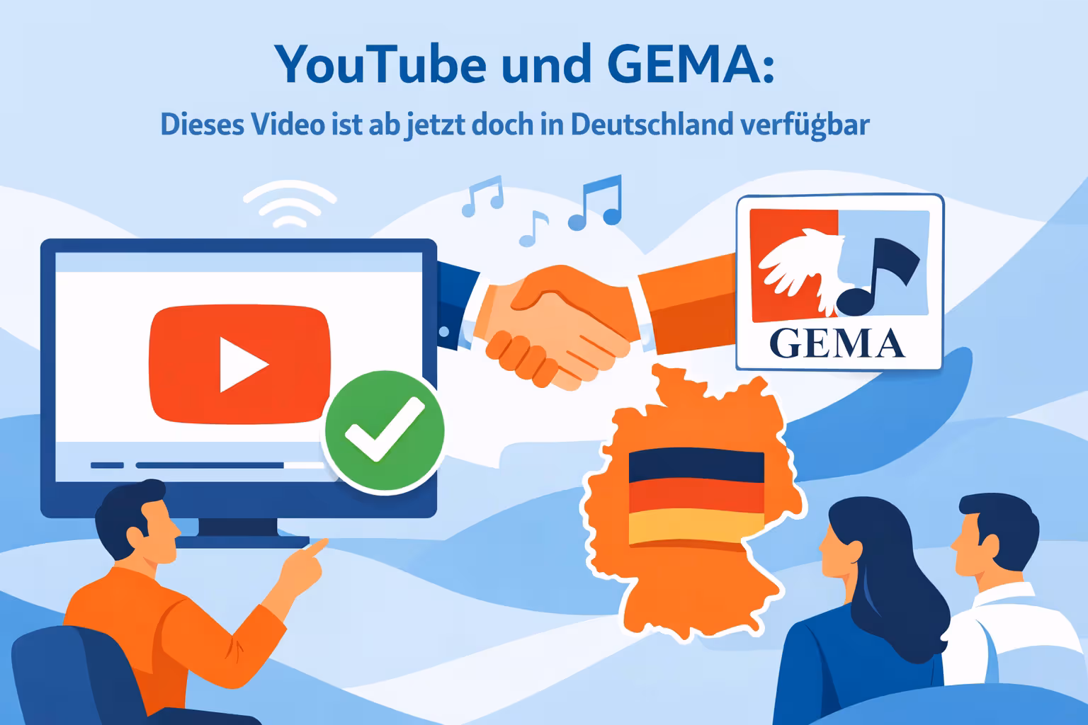 YouTube GEMA Musik