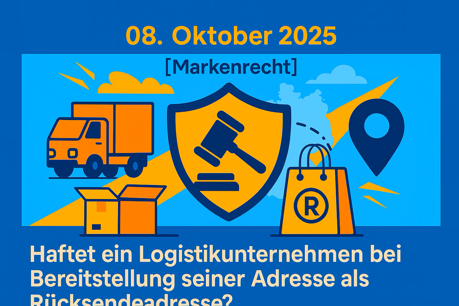 Haftung bei Bereitstellung einer Adresse als Rücksendeadresse?