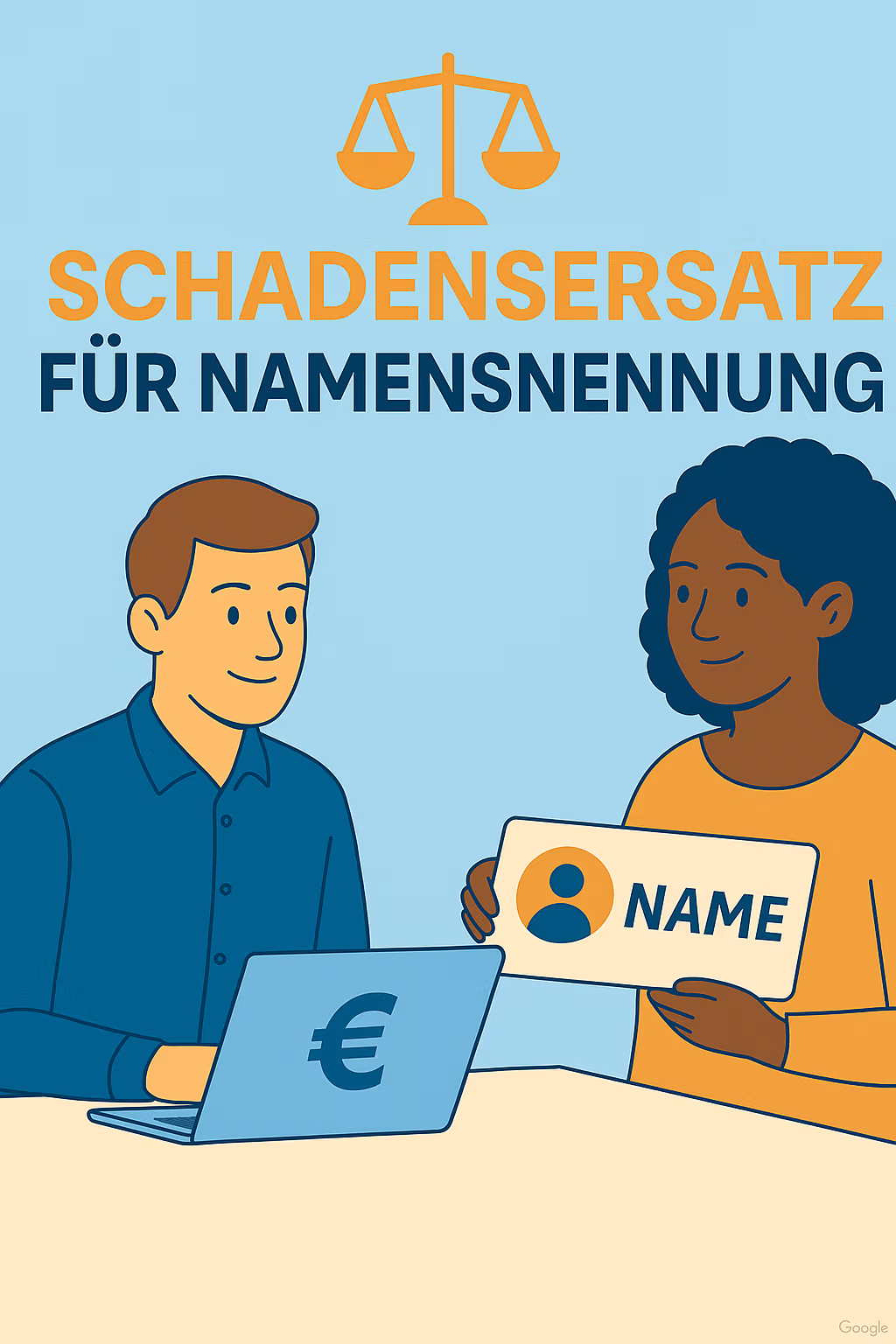 Schadensersatz Namensnennung